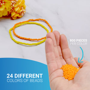 Letter Beads Kit with Over 19000 Beads